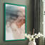 Red Ochre abstrait III, reproduction encadrée - bois massif-977615823-977615822
