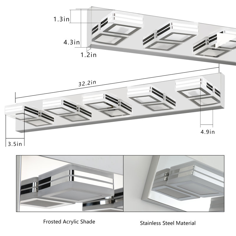 Kamree 5 - Light LED Vanity Light