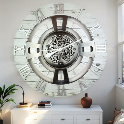 Solid Wood Wall Clock