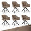 Upholstered Metal Upholstered Back Armchair-610853626-622705635