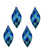 Bleu sélectionné