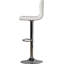 Aldo Swivel Upholstered Adjustable Height Counter Stool with Metal Frame-6866091