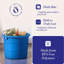 Homz Plastic Storage Tub & Tote