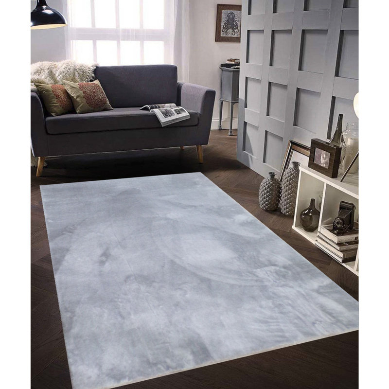 Premium Hall Carpet, Light Grey, 31.5 x 118.1 Inches | 100% Polyester, 0.8-Inch Pile Height | Non-Slip Plush Underside, Antibacterial & Anti-Allergenic, Machine Washable at 86°F | Perfect for Entryways & Living Spaces