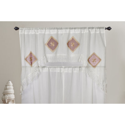Van Abstract Swag Window Valance