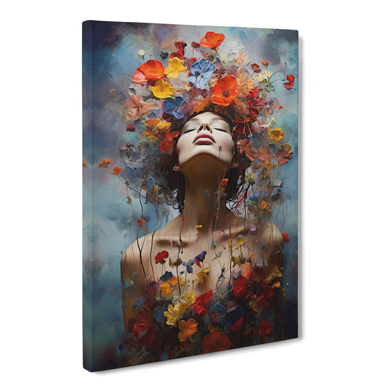 Wildflowers Conceptual - No Frame Print, 50cm H x 35cm W x 3cm D