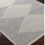 Tapis en polypropylène rayé bleu / crème Calliah-344952415
