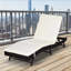 Chaise longue de patio, chaise de piscine