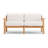 Haven 62.5'' Wide Teak with Sunbrella® Cushions-72605206