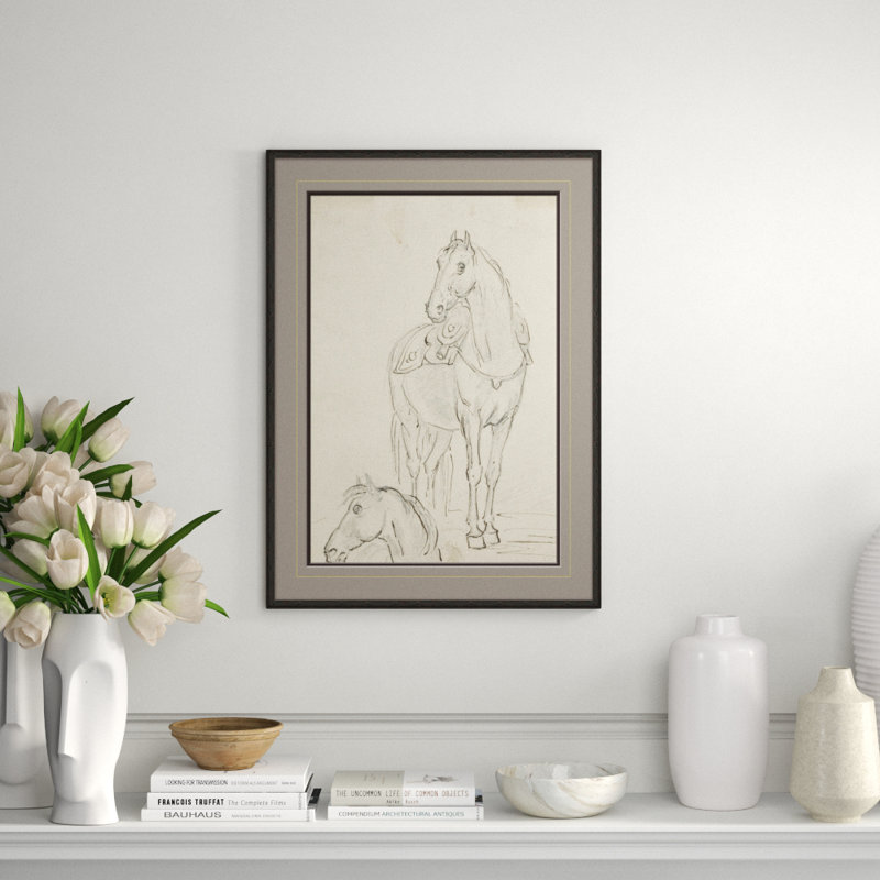 Horse Study Print by Sawrey Gilpin