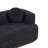Boneless Arcora 3-Seater Modern Organic Compression Sofa with Rubber Wood Base-1526992109