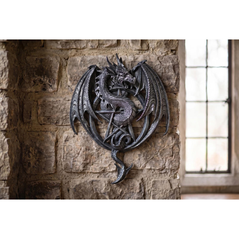 Sculpture murale «The Dragons Pentacle»