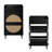 Modern Rattan Allen 2-Door Shoe Rack With 1 Drawer - Double-Layered Entryway Cabinet For Shoes And Accessories-1062796937