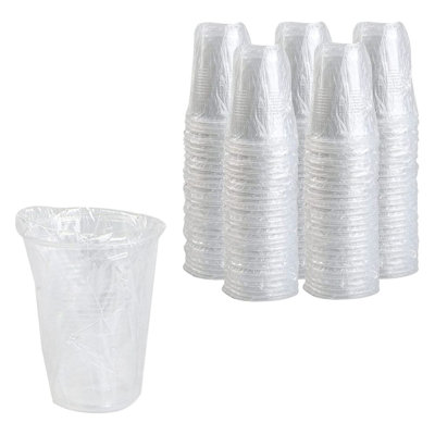 Gobelet en plastique 9 oz emballé individuellement