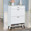 Armoire à chaussures moderne et multifonctionnelle avec 2 tiroirs rabattables, rangement pour chaussures autoportant-263562774