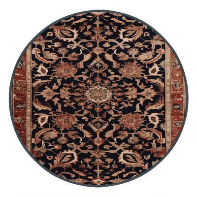 Machine Washable Turkish Brown Area Rug