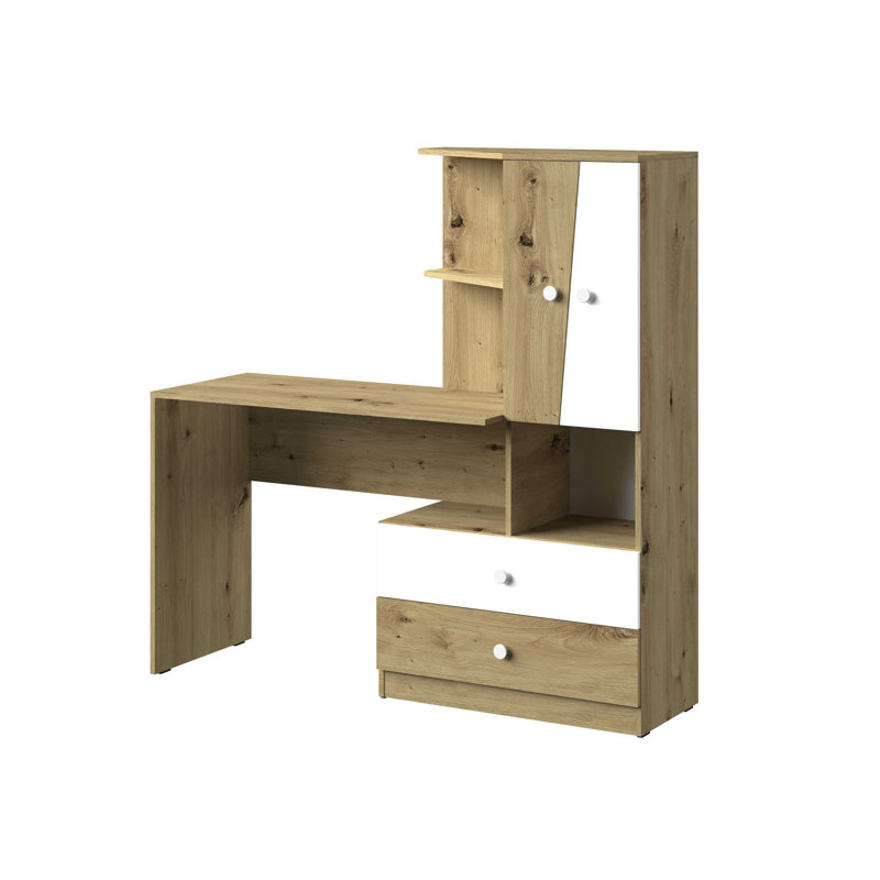 Nantes Writing Desk, Matt white