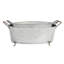 Ensemble de pots à fleurs muraux en métal 2 pièces Almin