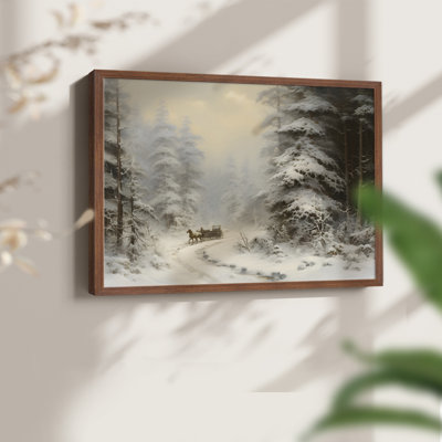Paysages rétro-DCCDXIX - reproduction encadrée
