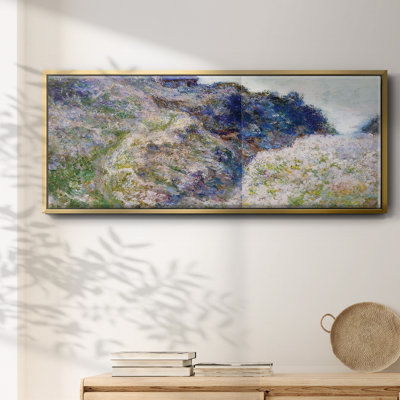 The Coastguard Cabin at Varengeville, 1897 - Framed Canvas