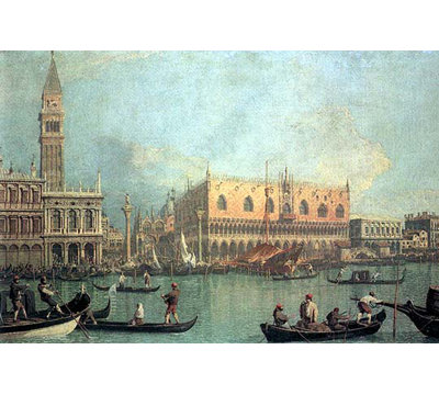 " Palazzo Ducale " by Canaletto