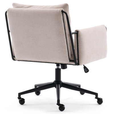 Arianna Height Adjustable Boucle Fabric Office Task Chair
