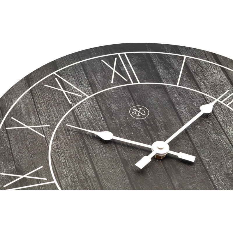 Paul 16-Inch Wood Wall Clock