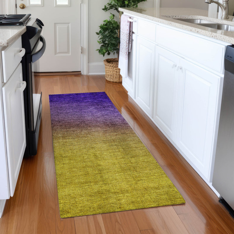 Jurnee Washable Indoor / Outdoor Rug, Runner 2'3" x 7'6"