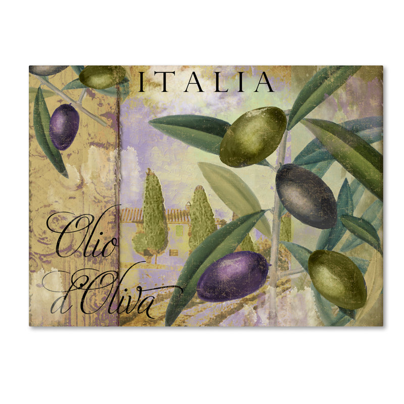 "Jadaya" Toscana I "par Color Bakery, impression sur toile tendue, H 24 po x l 32 po x P 2 po