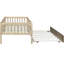 Lit de jour simple avec couchette et garde-corps en bois naturel-1112879560-1112879567