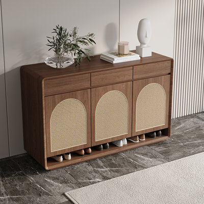 24 Pair Shoe Storage Cabinet