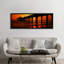 «Manhattan Beach Pier, Manhattan Beach, Los Angeles County, California», reproduction de photo sur toile tendue-19962050-73651831