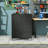 30"W Metal Rolling Garage Tool Storage Cabinet with Drawer & Locking Doors, Mobile Garage Storage Cabinet