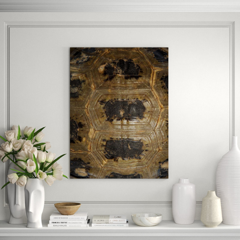 Carapaced Motif IIIV Print by Austin Beiv, Glass Coat, 40" H x 30" W