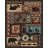 Rustic Lodge Cabin Machine Washable Area Rug with Wildlife Motifs-432739930