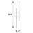 Kaydeigh LED Armed Sconce