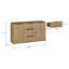 142.6cm Sideboard