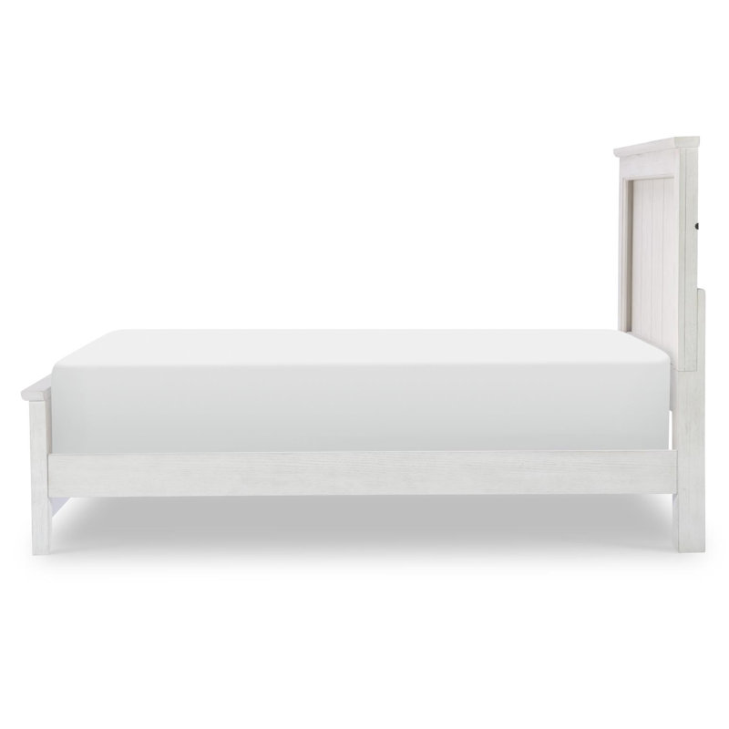 August Complete Panel Bed With LED Light, Twin