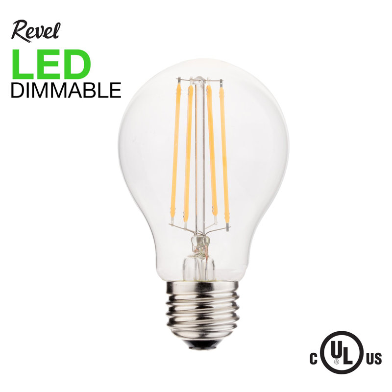 6 W (équivalent à 60 watts), ampoule DEL A19 à intensité variable blanc chaud