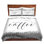  Housses de couette en microfibre argent Zara Martina But First Coffee