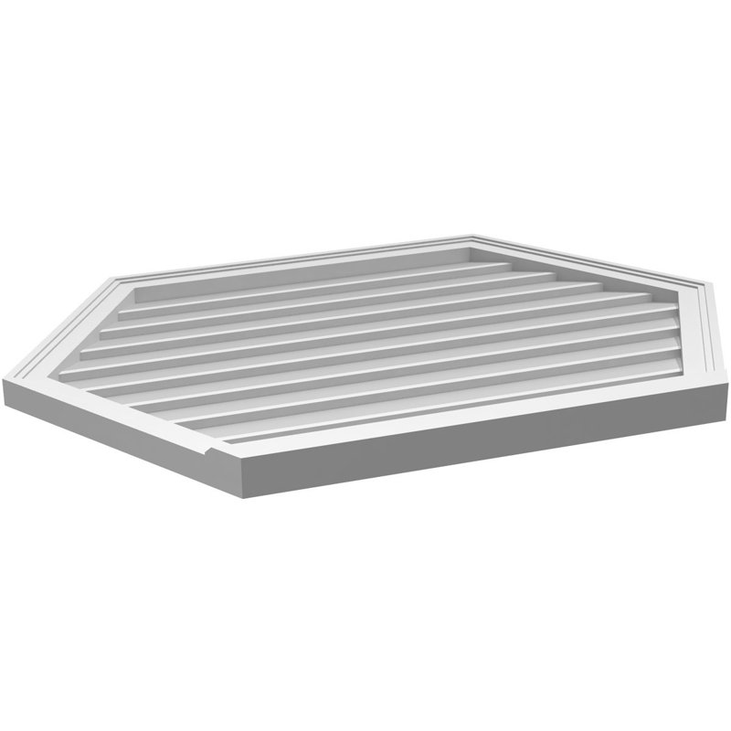 Ventilateur à pignon horizontal non-fonctionnel Signature, 2" H x 42" L x 30" W