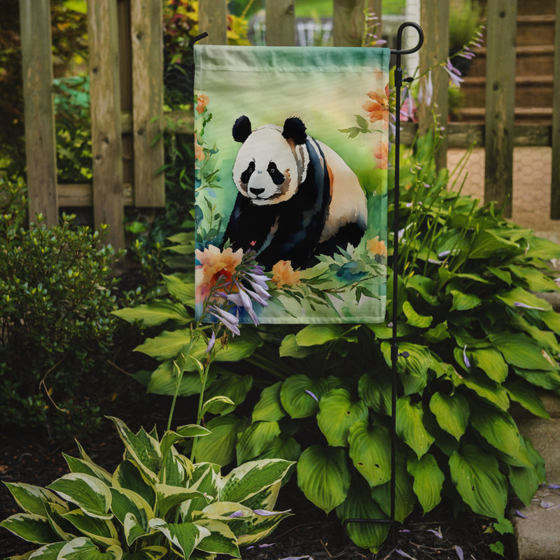Drapeau de jardin panda