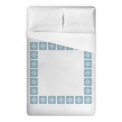 Polyester Geometric Shapes Duvet Cover