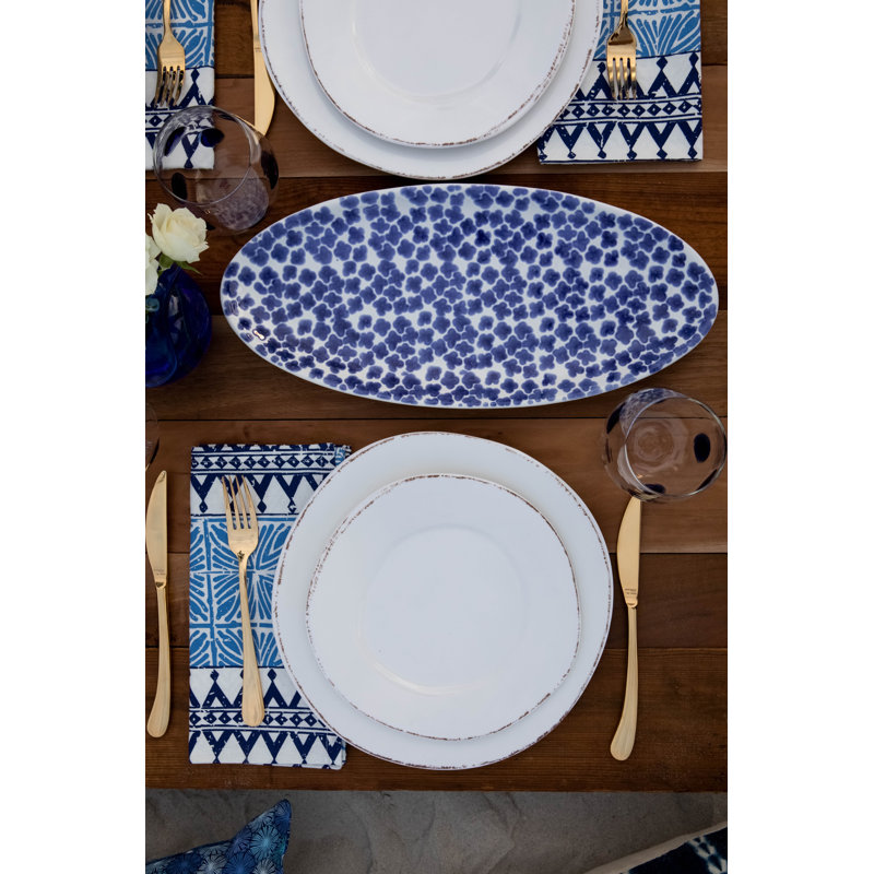 Santorini Ceramic Platter