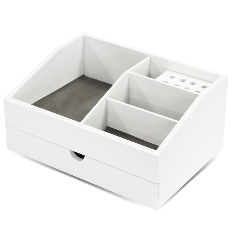 Wood Jewelery Box + Drawers