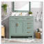 Meuble-lavabo moderne avec lavabo en céramique-357731927