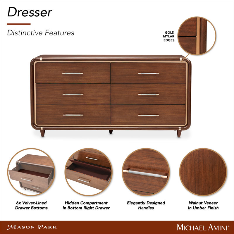Mason Park 6 - Drawer Dresser
