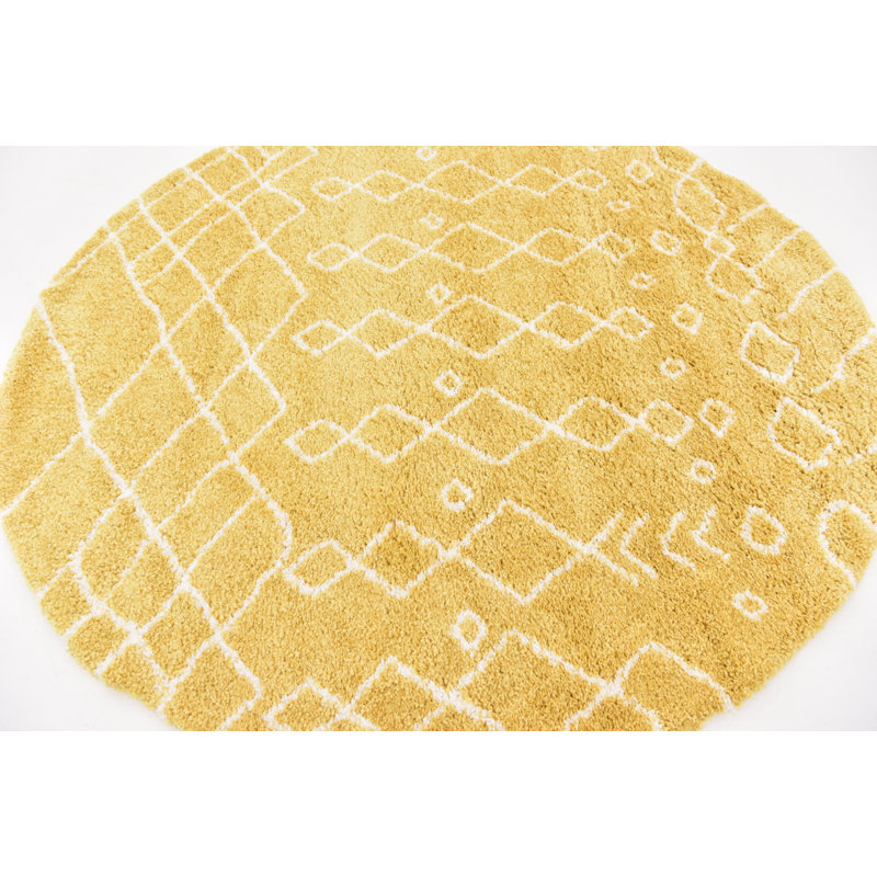 Tapis jaune / ivoire Pickering