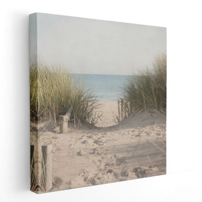 Plages de plage - reproduction d'art sur toile