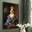 ANIMALS Series CCVII - reproduction encadrée de qualité supérieure - prête à être accrochée - aucun clou requis-568051239-568051242